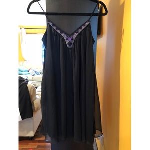 Spaghettini strap dress